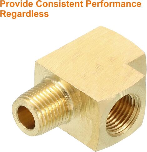تركيب أنابيب النحاس، 1/8 "NPT 3 طريقة T-موصل تركيب محول مقرنة لخطوط أنابيب توصيل نقل الغاز، 1 قطعة in Kuwait