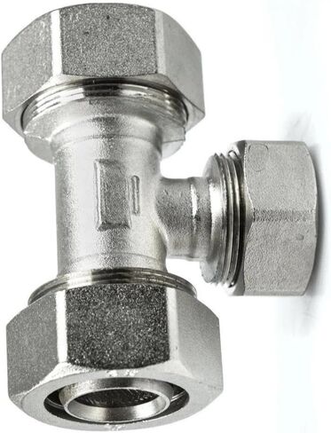 M8018 T ملائم مع تي شيرت لتقليل السقوط مقاس 3/4 بوصة - لتركيب فرع خط الهواء المضغوط RapidAir Maxline - تركيب تي شيرت لخط الهواء النحاسي/مخفض السقوط - 175 رطل لكل بوصة مربعة من النحاس الصلب - أجزاء ضاغط الهواء in Kuwait