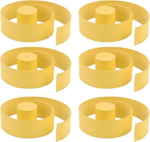 JTLB 6Pcs Tennis Racket Grip Tape, PU Frosted Anti Skid Sweat Absorption Sports Tape, with Premium Stretching Comfort, for Tennis Badminton Squash Fishing Bike Motorcycle in Kuwait