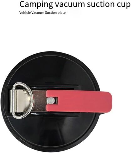 Suction Cup Hooks For Car Camping 100Lbs Capacity Vacuum Anchor With S-Hooks For Tents Tarps Canopies On Smooth Surfaces Glass Tiles Metal in Kuwait