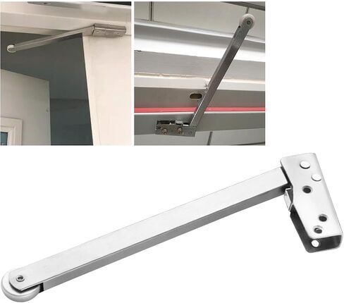 Fire Door Coordinator, Heavy Duty Stainless Steel, Sequential Closing Mechanism, Commercial Fire Door Safety Compliance in Kuwait