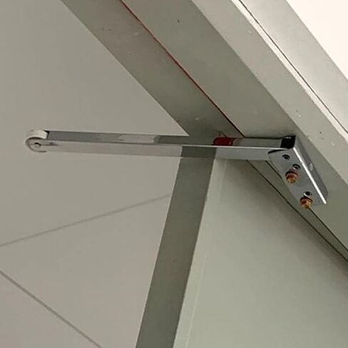 Fire Door Coordinator, Heavy Duty Stainless Steel, Sequential Closing Mechanism, Commercial Fire Door Safety Compliance in Kuwait