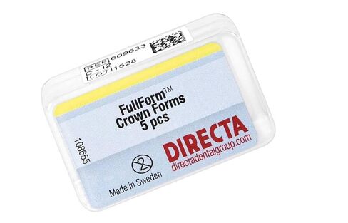 Directa 609633 FullForm Dental Crown Forms I-2 C System Right Central M 5/Pk in Kuwait