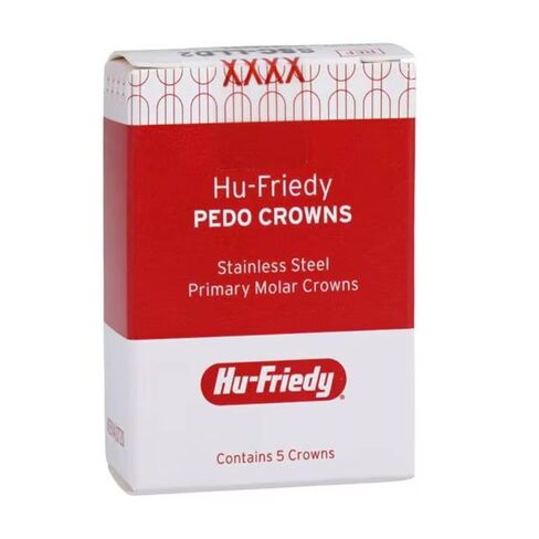 Hu-Friedy SSC-LRD7 تيجان من الفولاذ المقاوم للصدأ الجزء السفلي الأيمن من المرحلة الابتدائية الأولى #7 5/Pk in Kuwait