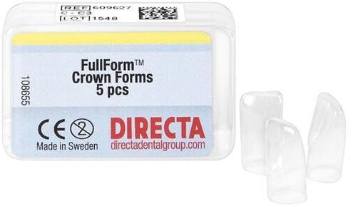 Directa 609627 أشكال تاج الأسنان الكاملة C-3 C نظام 5/Pk in Kuwait