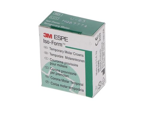 3M ESPE 3M-U63 ISO-Form First Molar Crown، الجزء العلوي الأيسر (عبوة من 5) in Kuwait