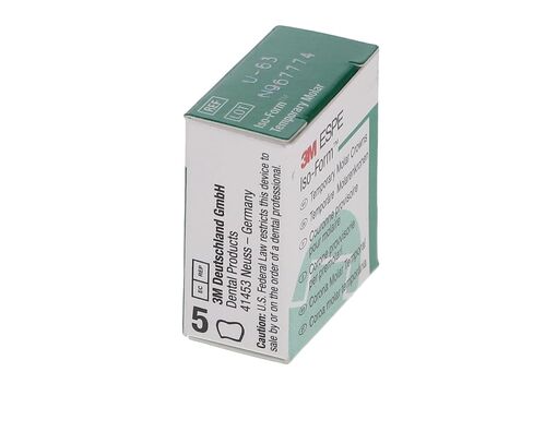 3M ESPE 3M-U63 ISO-Form First Molar Crown، الجزء العلوي الأيسر (عبوة من 5) in Kuwait