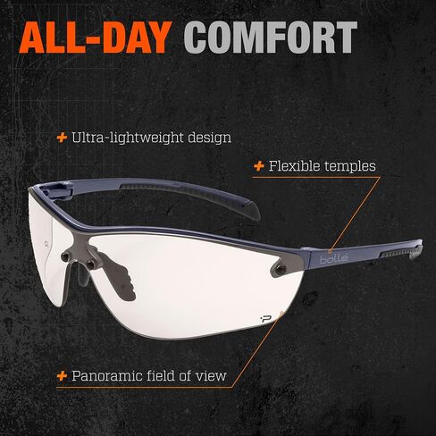 Bolle التكتيكية راش + نظارات السلامة الصغيرة CSP PC Lens in Kuwait