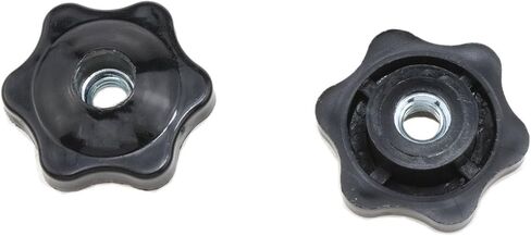 yukata 8set Universal T-Type Track Knob Kit T-Track 1/4-20 Threaded Bolts with Washers and Star Knobs T Track Fittings T-Track Accessories for Woodworking Jigs and Fixtures in Kuwait
