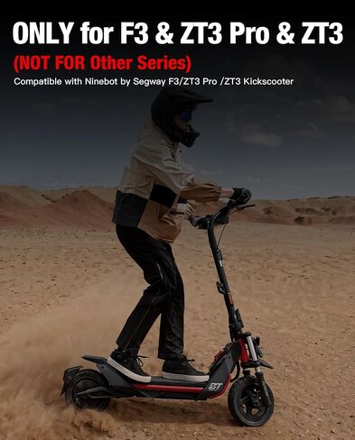 مقعد سكوتر متعدد الوظائف مع كيس مساحة تخزين كبير 10 لتر متوافق مع Segway Ninebot ZT3 Pro Kickscooter ، وسادة مقعد ناعمة سميكة ZT3 in Kuwait