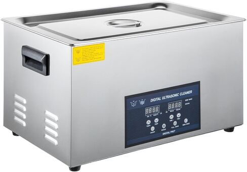 30L Ultrasonic Cleaner 28/40khz Dual Frequency Professional Ultrasonic Parts Cleaner with Heater Timer for Parts Dental Instruments Cleaning in Kuwait