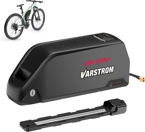 Ebike Battery - Lithium Battery with USB Port for 0-1500W Ebike Conversion Kit,Compatible with Bafang Mid Drive Kit and Other Hub Motor in Kuwait