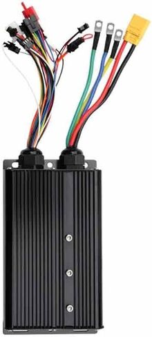 48-72V 80A Electric Bike Controller Three Mode 18 Tube Sine Wave Electric Bicycle Controller with XT90, Aluminum Alloy 3000W 5000W E-Bike Control System for Lithium Battery Modification Accessories in Kuwait