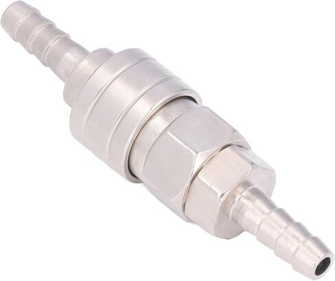 Brass Air Coupler, Self Locking, Quick Connect, Pneumatic Hose Fittings, Plated Stainless Steel, 8mm Long Tail, for Automotive Repair, Industrial Machinery, DIY Projects, Ho in Kuwait