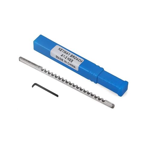 3mm Push-Type Keyway Broach A1 Metric Size High Speed Steel Keyway Cutting Tool for CNC Metalworking Precision Engineering in Saudi Arabia