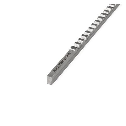 3mm Push-Type Keyway Broach A1 Metric Size High Speed Steel Keyway Cutting Tool for CNC Metalworking Precision Engineering in Saudi Arabia