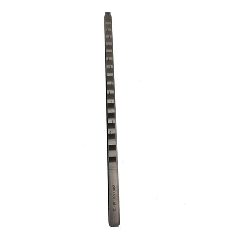 10 مم D من نوع الدفع Keyway Broach متري الحجم HSS فولاذ عالي السرعة و2 رقاقة لجهاز التوجيه باستخدام الحاسب الآلي أداة تشغيل المعادن قطع المعادن الهندسة الدقيقة in Kuwait
