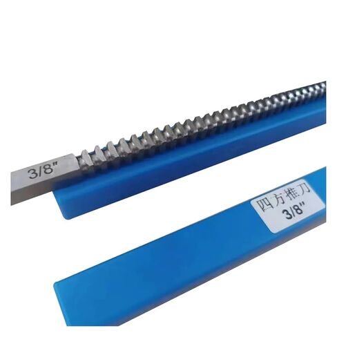 دفع من نوع Keyway Broach 3/8 "مربع بروش بوصة حجم عالية السرعة الصلب باستخدام الحاسب الآلي أداة القطع الهندسة الدقيقة in Kuwait