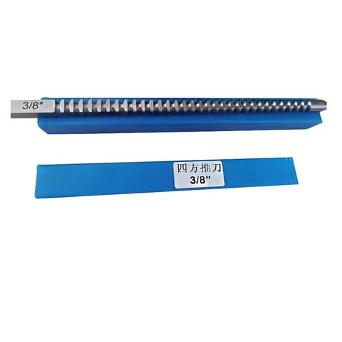 دفع من نوع Keyway Broach 3/8 "مربع بروش بوصة حجم عالية السرعة الصلب باستخدام الحاسب الآلي أداة القطع الهندسة الدقيقة in Kuwait