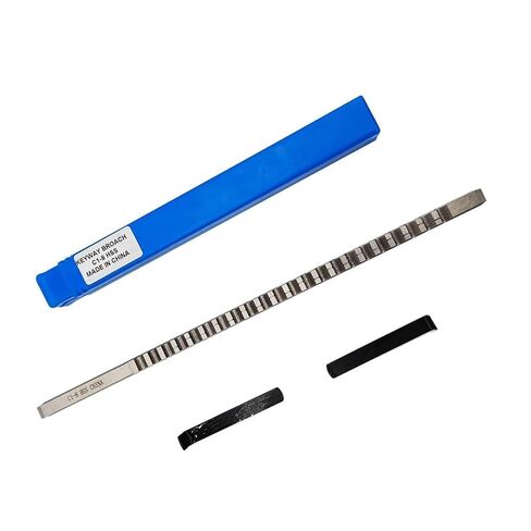 Keyway Broach 5MM 6MM 8MM C Push-Type Metric Size High Speed Steel Keyway Cutting Tool for CNC Router Precision Engineering in Kuwait