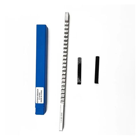 Keyway Broach 5MM 6MM 8MM C Push-Type Metric Size High Speed Steel Keyway Cutting Tool for CNC Router Precision Engineering in Kuwait