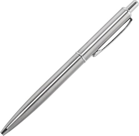 Premium Staflist Steel Point Pen-1.0 مم أسود غامق LNK LNK أقلام القابلة لإعادة الملء (2 حزمة)-أدوات كتابة المعادن التنفيذية لمكتب الكتابة السلس ، الأعمال in Kuwait