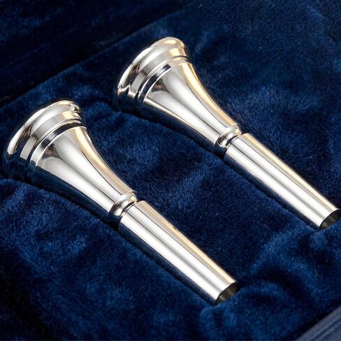 Kisangel 2pcs Copper French Horn Mouthpiece Replacement, Horn Accessories Musical Instrument Tool, Practice Brass Instrument Supply for Band Stage Beginner Player in Kuwait