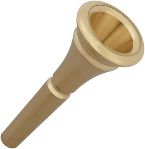 KALLORY Professional Copper French Horn Mouthpiece with Wear-resistant Golden Finish, Lightweight Design for Concerts and Families, Sturdy Musical Instrument Accessory with Good Sound in Kuwait