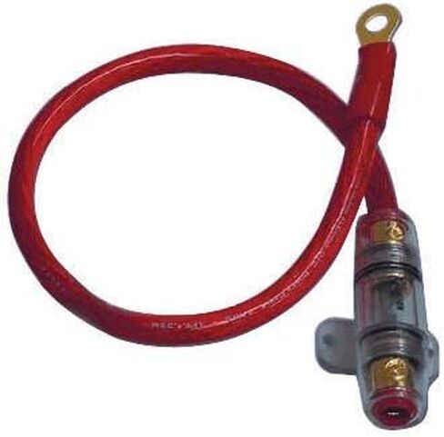 Xscorpion K4bl Red 18 4ga Power Cable With Agu In Line Fuseholder in Kuwait