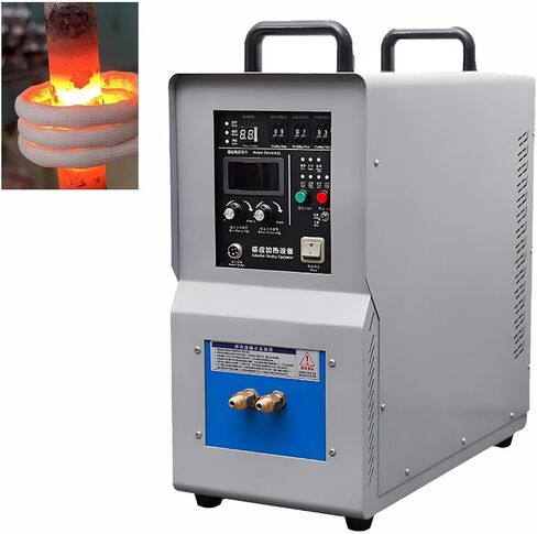 15kw Copper Melter High Frequency Induction Heater Furnace Quenching Melting Iron Welder for Melt Welding Heating in Kuwait