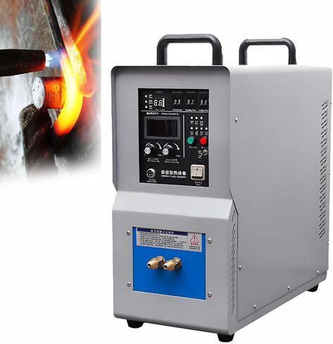 15kw Copper Melter High Frequency Induction Heater Furnace Quenching Melting Iron Welder for Melt Welding Heating in Kuwait