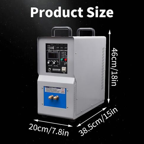 15kw Copper Melter high Frequency Induction Heating Machine Heat Treatment Forging High Frequency Furnace Induction Heater in Kuwait