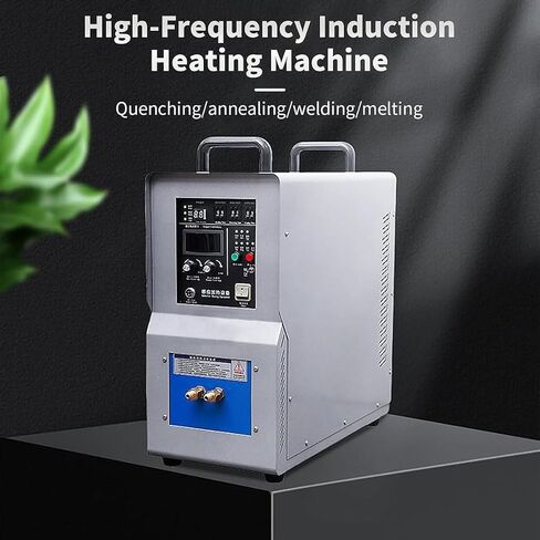 High Frequency Induction Heater Furnace,15KW Water-Cooled Industrial Induction Heating Machine,30-100KHZ Heating Equipment in Kuwait