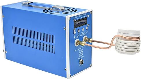 آلة التسخين بالتردد العالي فرن صهر المعادن السخان التعريفي لحام معدات تبريد المعادن (2500W ZDBT-4) in Kuwait