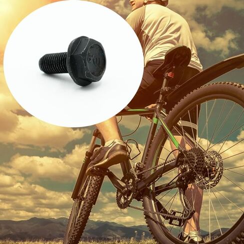4 قطعة مسامير كرنك الدراجة M8x18mm - مسامير تثبيت سفلية سداسية 8 مم لدراجة MTB/الطريق - مسامير تثبيت مجموعة الكرنك المستدقة المربعة in Kuwait