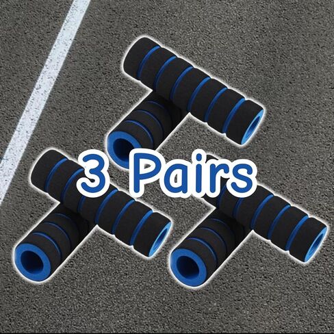 3 Pairs Foam Handlebar Grip Tape Non-Slip Grip Puppies Bike Accessories for Road Mountain Bikes in Kuwait