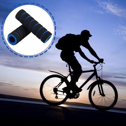 3 Pairs Foam Handlebar Grip Tape Non-Slip Grip Puppies Bike Accessories for Road Mountain Bikes in Kuwait