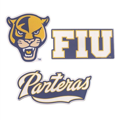 Desert Cactus Florida International University Acrylic Magnet 3 Pack FIU Panthers Decorative Design Officially Licensed (Magnet Set A) in Kuwait
