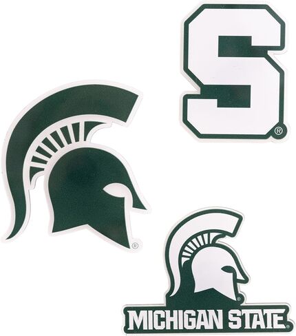 Desert Cactus Michigan State University Acrylic Magnet 3 Pack MSU Spartans Decorative Design Officially Licensed (Magnet Set A) in Kuwait