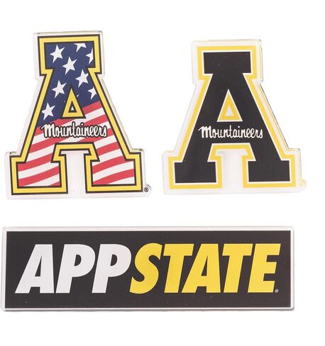 Desert Cactus Appalachian State University Acrylic Magnet 3 Pack ASU Mountaineers Decorative Design Officially Licensed (Magnet Set A) in Kuwait