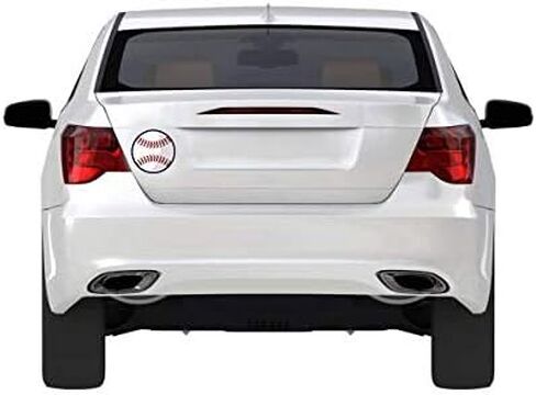 Car Magnets and Decals Sports, Baseball, Locker Room Decoration, Magnet for Fridge, Stocking Stuffer for Boys, Athletes, Party Favor, 5 3/4 Inches in Kuwait