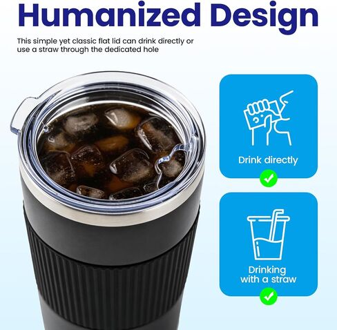 استبدال أغطية الأكواب، عبوة من 4 قطع | خالية من مادة BPA، ومقاومة للانسكاب، لأكواب YETI Rambler وRTIC ومعظم أكواب السفر بوزن 20 أونصة بقطر داخلي 3.25 بوصة in Kuwait
