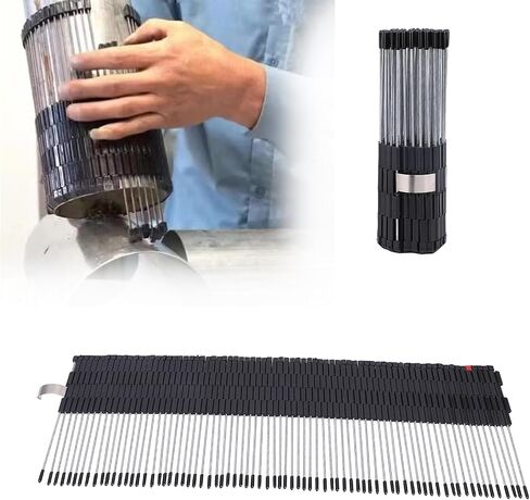 Multisurface Pipe Profiling Tool Pipe Cutting Template 500mm Length | Multi Functional Shape Duplicator for Tiles Floors DIY Pro Plumbing in Kuwait