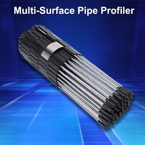 Multisurface Pipe Profiling Tool Pipe Cutting Template 500mm Length | Multi Functional Shape Duplicator for Tiles Floors DIY Pro Plumbing in Kuwait