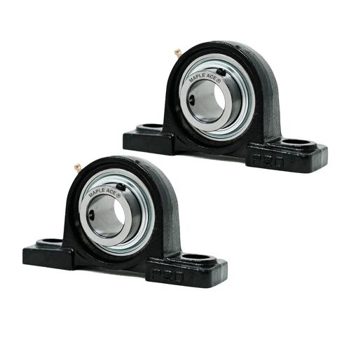 MAPLE ACE UCP212-39 محمل كتلة الوسادة 2-7/16 بوصة، 2 مسمار، محاذاة ذاتية، ختم الشفاه الثلاثي R3، شديد التحمل (الكمية 2) in Kuwait