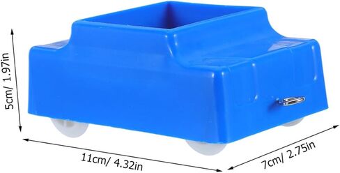 Physics Laboratory Trolley Model for Students, Plastic Inclined Plane Mechanics Experiment Car, Educational Science Kit for Classroom Physics Labs and Science Learning in Kuwait