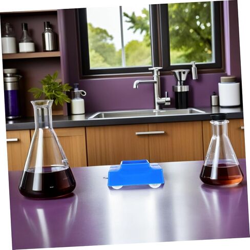 Physics Laboratory Trolley Model for Students, Plastic Inclined Plane Mechanics Experiment Car, Educational Science Kit for Classroom Physics Labs and Science Learning in Kuwait