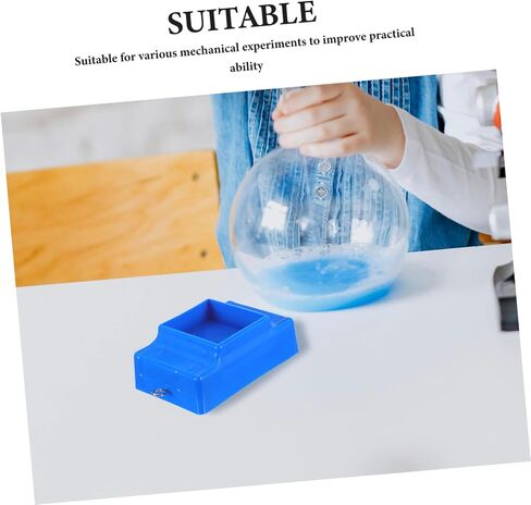 Physics Laboratory Trolley Model for Students, Plastic Inclined Plane Mechanics Experiment Car, Educational Science Kit for Classroom Physics Labs and Science Learning in Kuwait