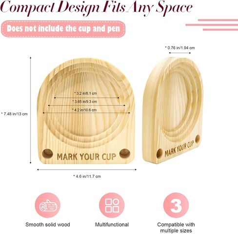 Hosting Essentials for Hosts and Parents, Cup Holders, Party Essentials, Solo Cup Holder with Marker Slot to Mark Drinks and Prevent Mix-Ups for Outdoor Parties, Birthdays and Family Gatherings in Kuwait