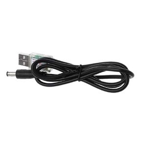 8.4V USB to Charging Cable for Light Battery Pack Head Lamp Power 5V Input 8.4V Output Black in Kuwait